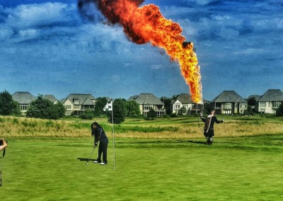 Golf Flamethrower